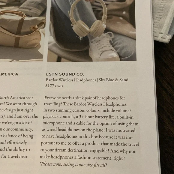 ⭐️Host Pick⭐️ Jillian Harris / The Jilly Box - Headphones - Picture 4 of 5